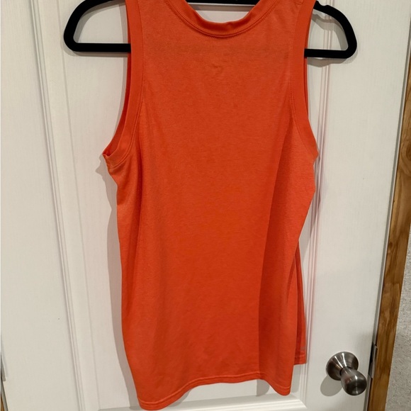 Nike Women's Bright Orange Tank Top - Picture 3 of 3